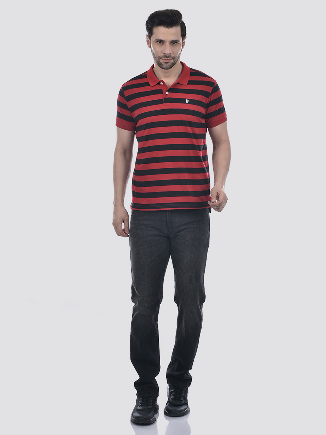 Numero Uno Men Regular Fit Black Sustainable Jeans